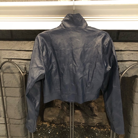 Krisp Leather-like Jacket - Picture 3 of 3